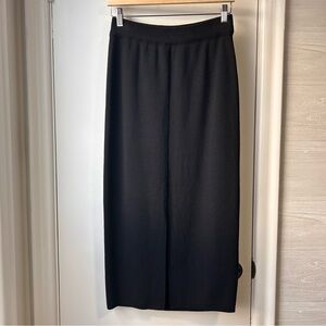 Holt Renfrew Collection Wool Long Knit Skirt